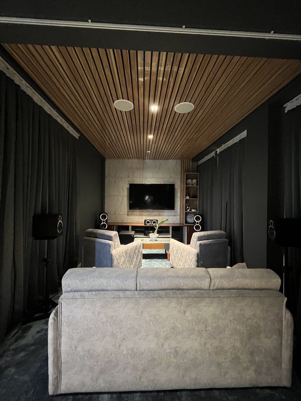 Living room home theatre