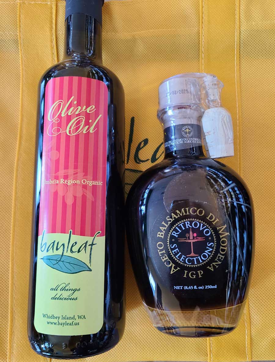 12 Days of Christmas at bayleaf - Olive Oil and Ritrovo Selections of Aged Balsamic Vinegar