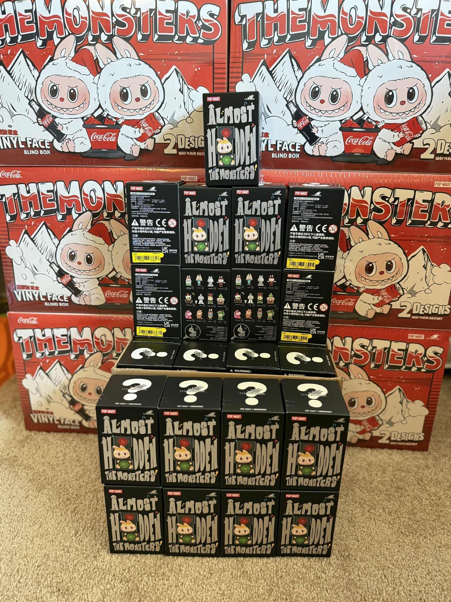 THE MONSTERS Almost Hidden Series Figures