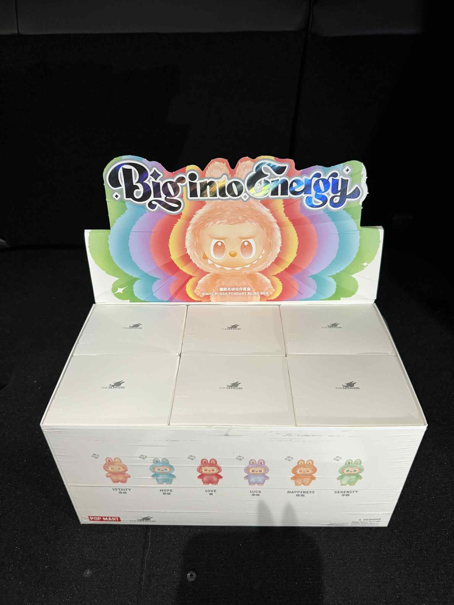 THE MONSTERS Big into Energy Series - Vinyl Plush Pendant Blind Box