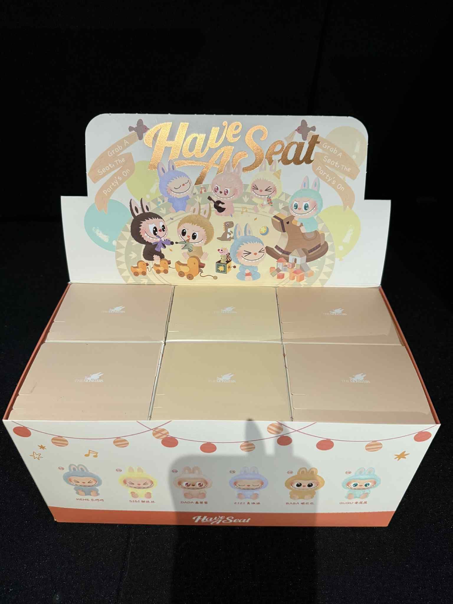 THE MONSTERS - Have a Seat Vinyl Plush Blind Box