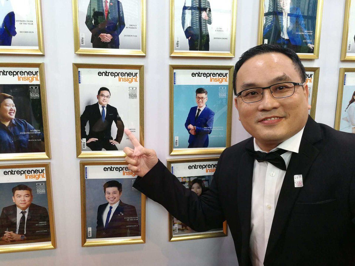 Meiko franchise opportunity exhibition booth presenting joint care business model to potential investors 1