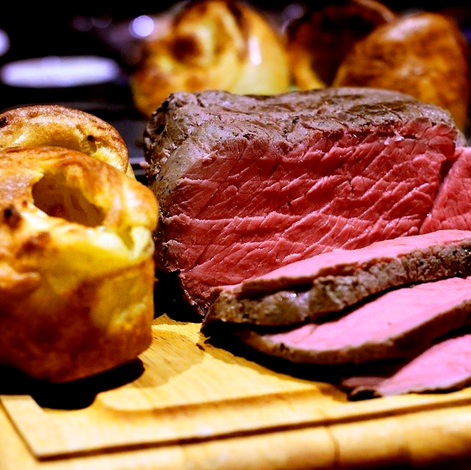 Crown Inn West Sussex roast beef and yorkshire puddings