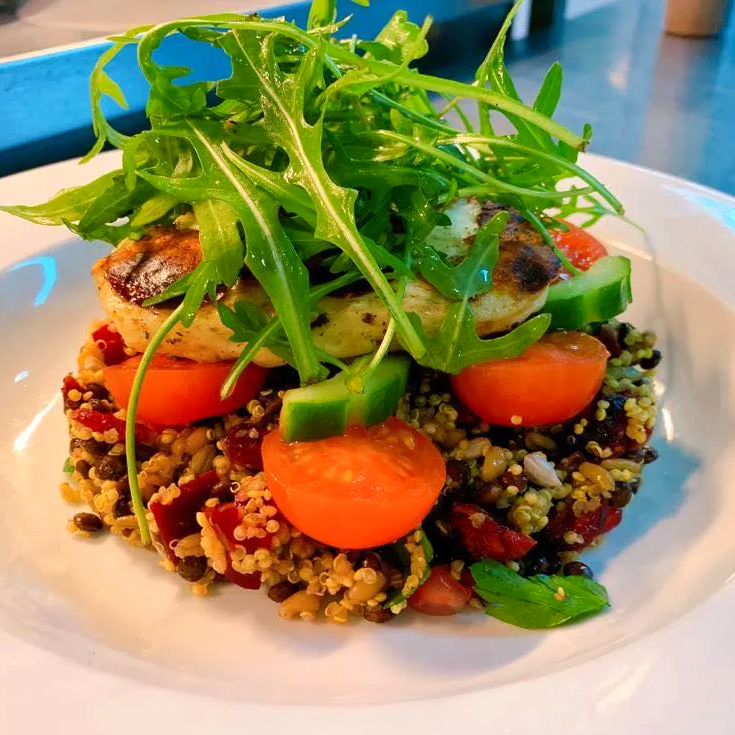 Crown Inn vegan superfood salad