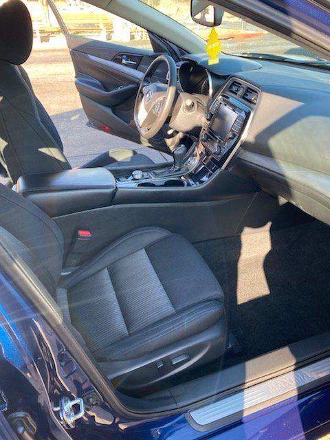 car interior cleaned