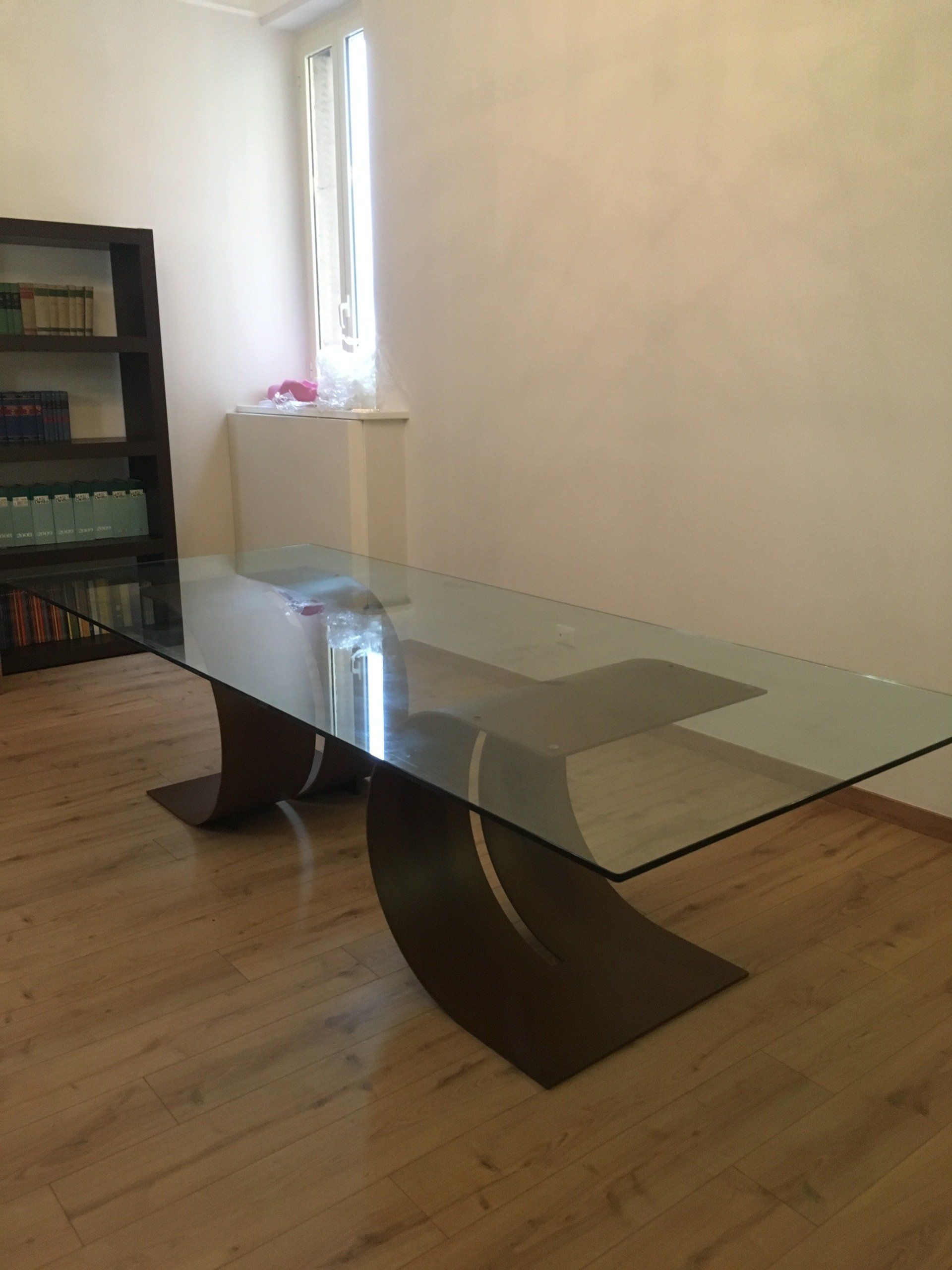 tavolo in acciaio corten