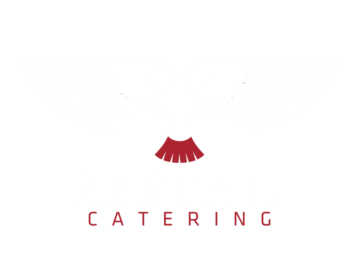 redtail catering san diego logo dark bg