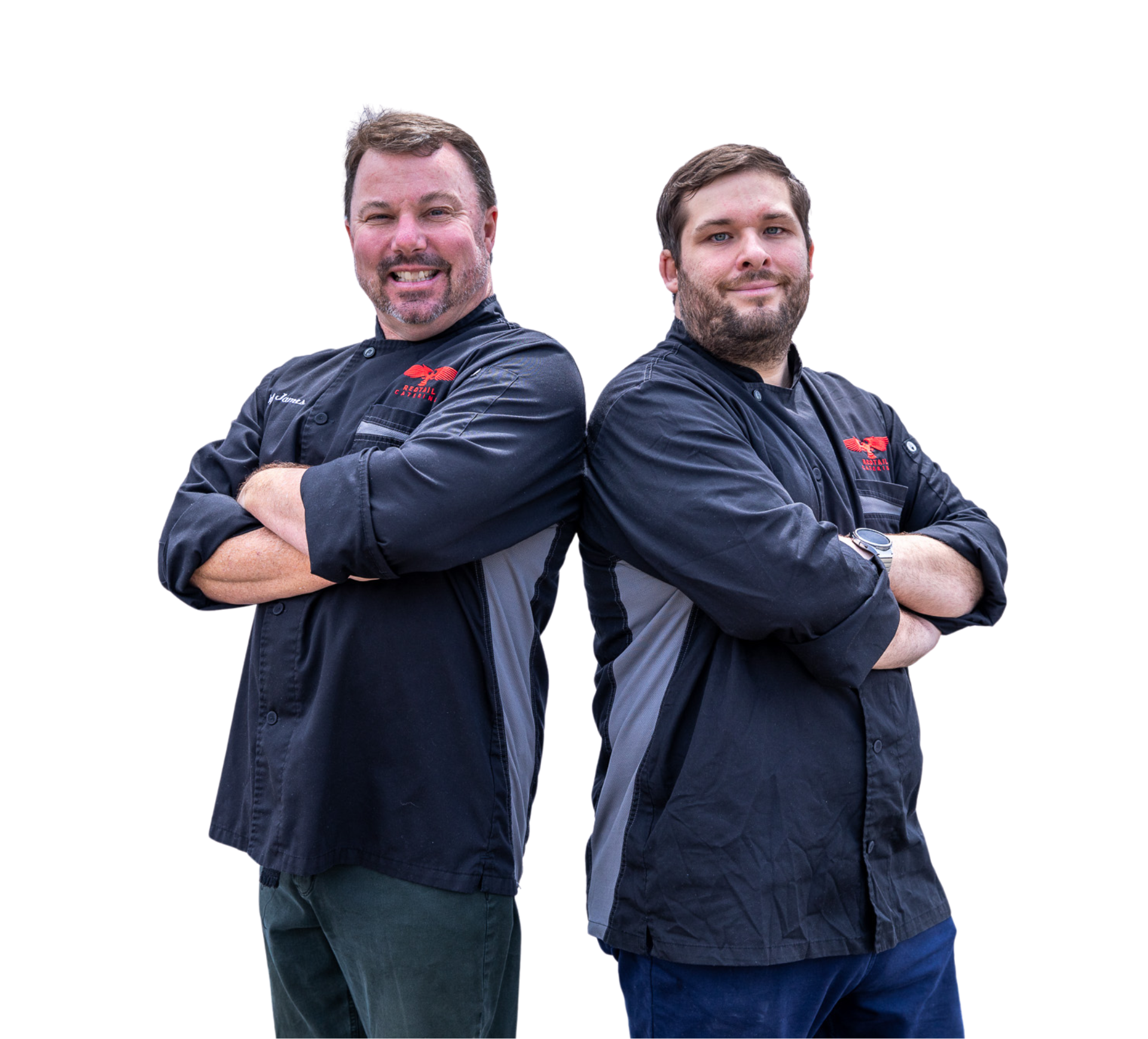 catering chefs standing together