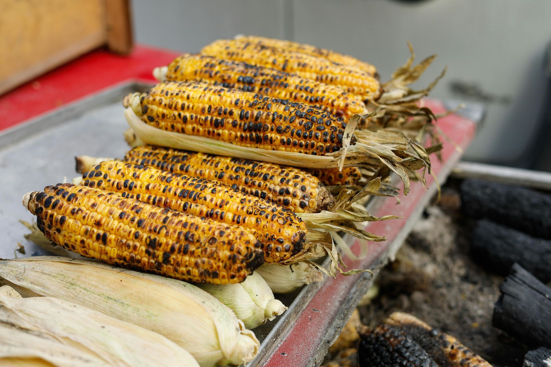 grilled corn