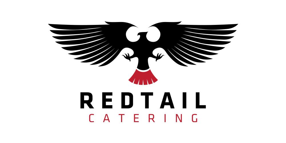 red tail catering hawk logo