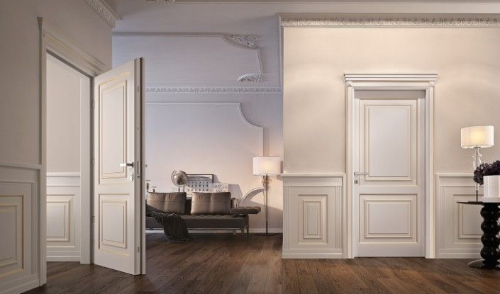 porta classica bianca