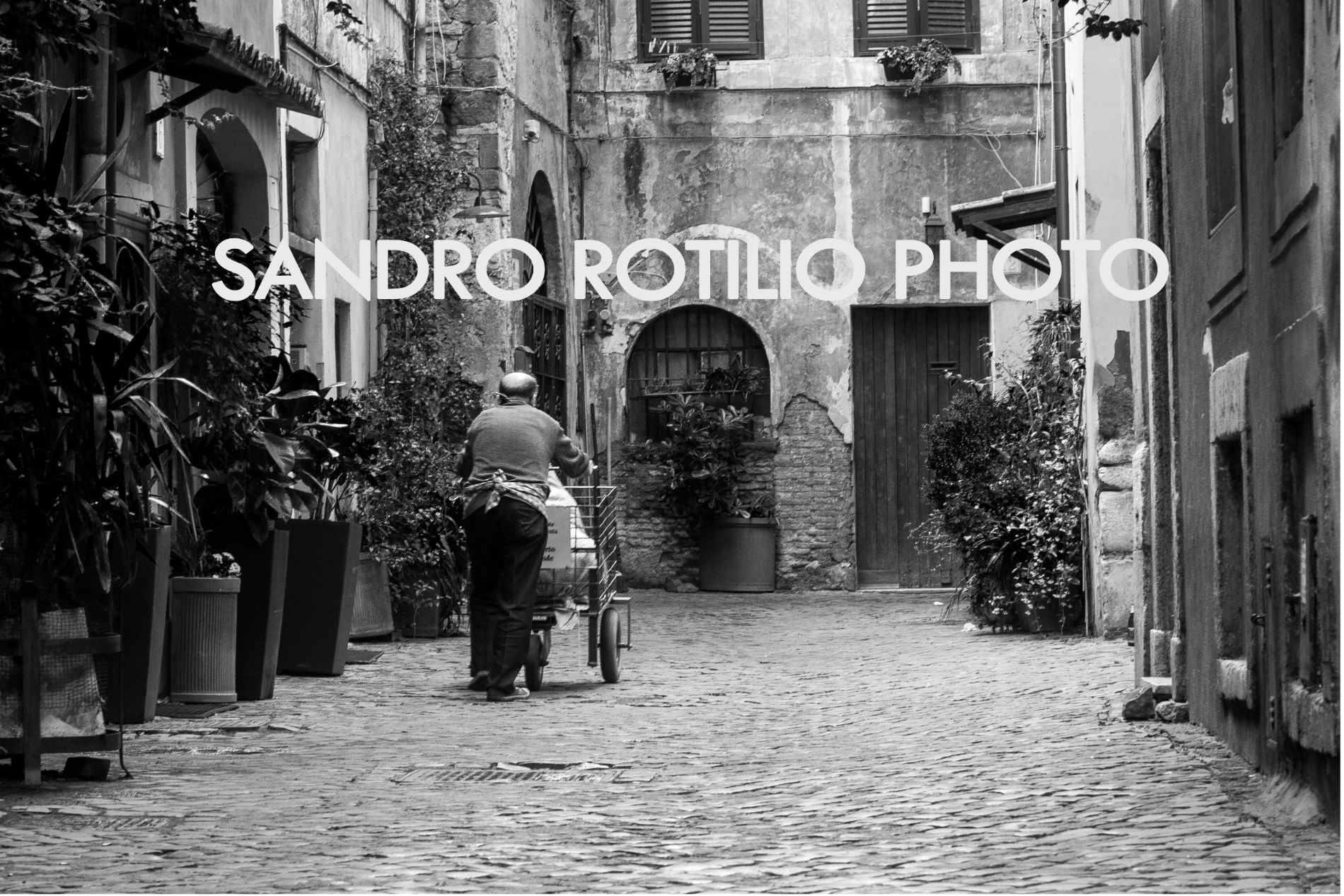 foto artistica di roma borgo