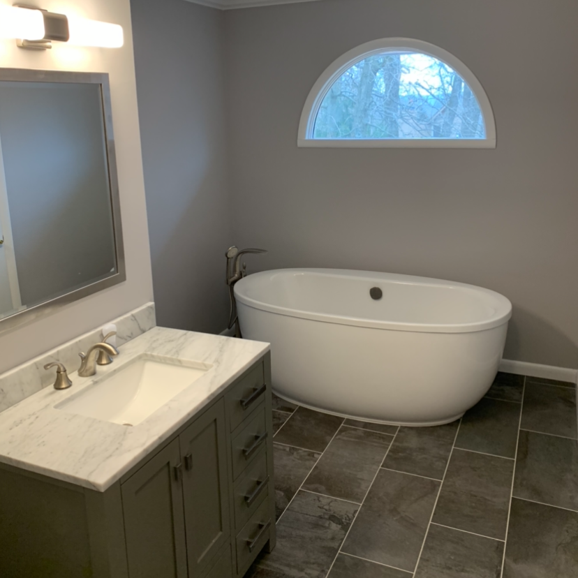 bathroom renovation - after