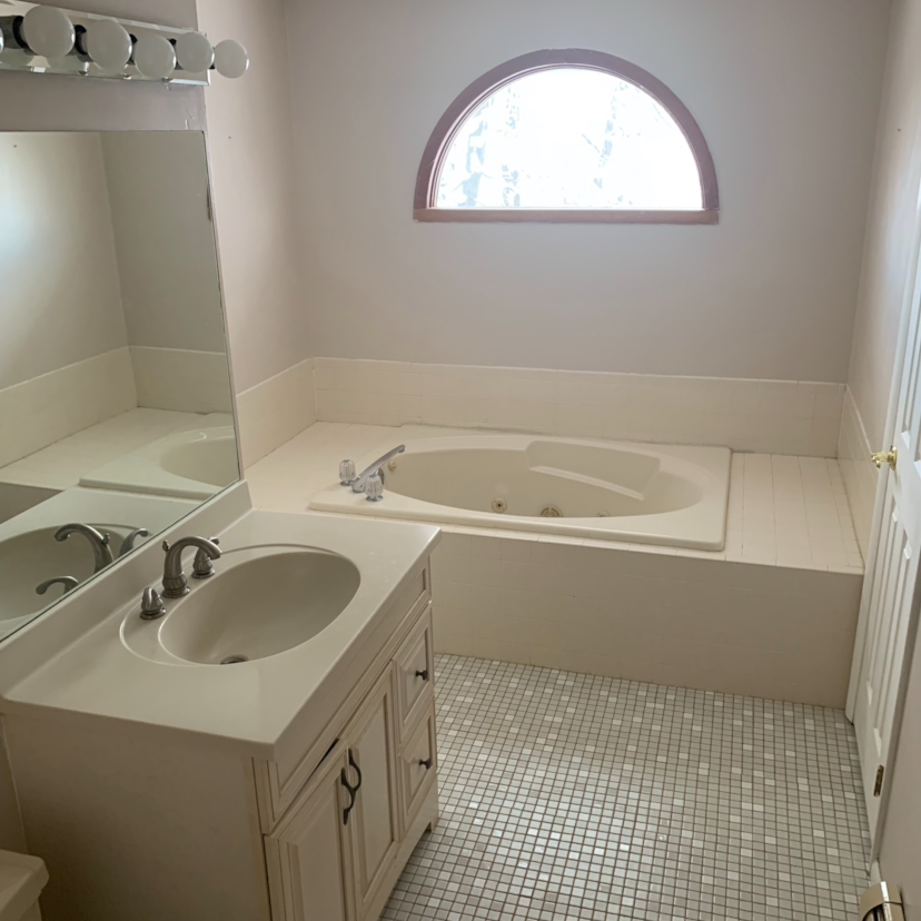 bathroom renovation - before