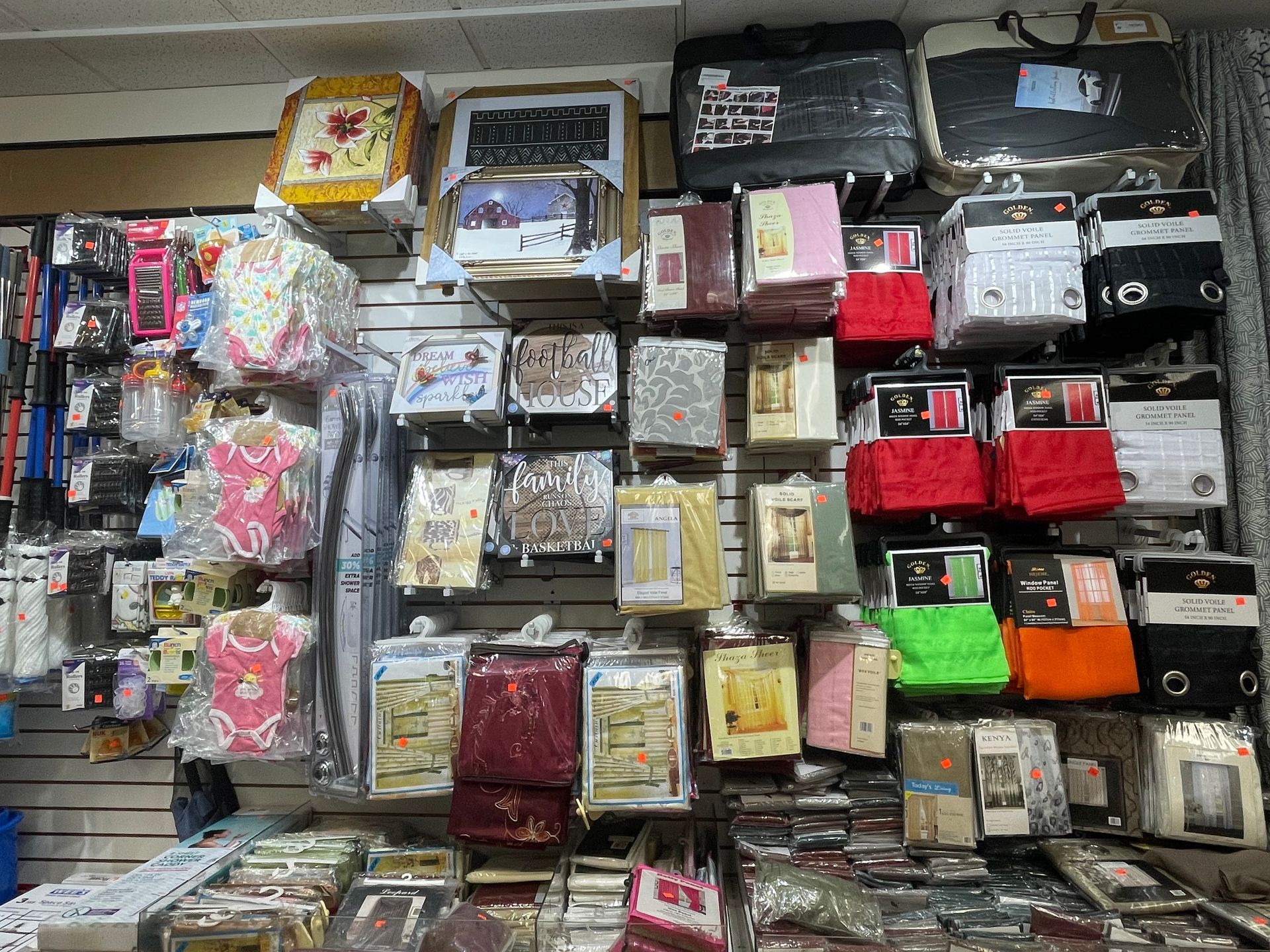 A store filled with lots of different types of clothes.