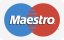 A blue and red maestro logo on a white background.