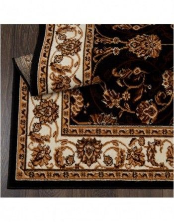 A rug with a floral pattern and the word barbara on it