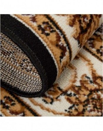 A close up of a rug with a pattern on it