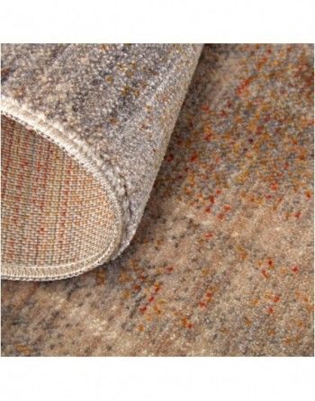 A close up of the bottom of a rug.