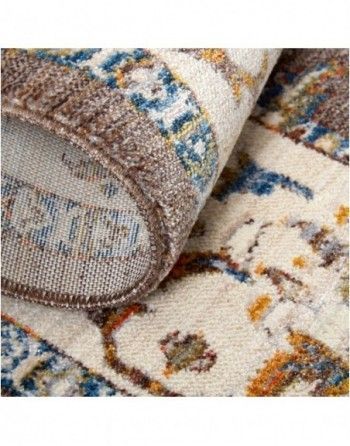 A close up of a rug with a pattern on it.