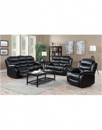 A living room filled with furniture and a coffee table.