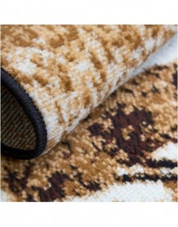 A close up of a rug with a leopard print on it.