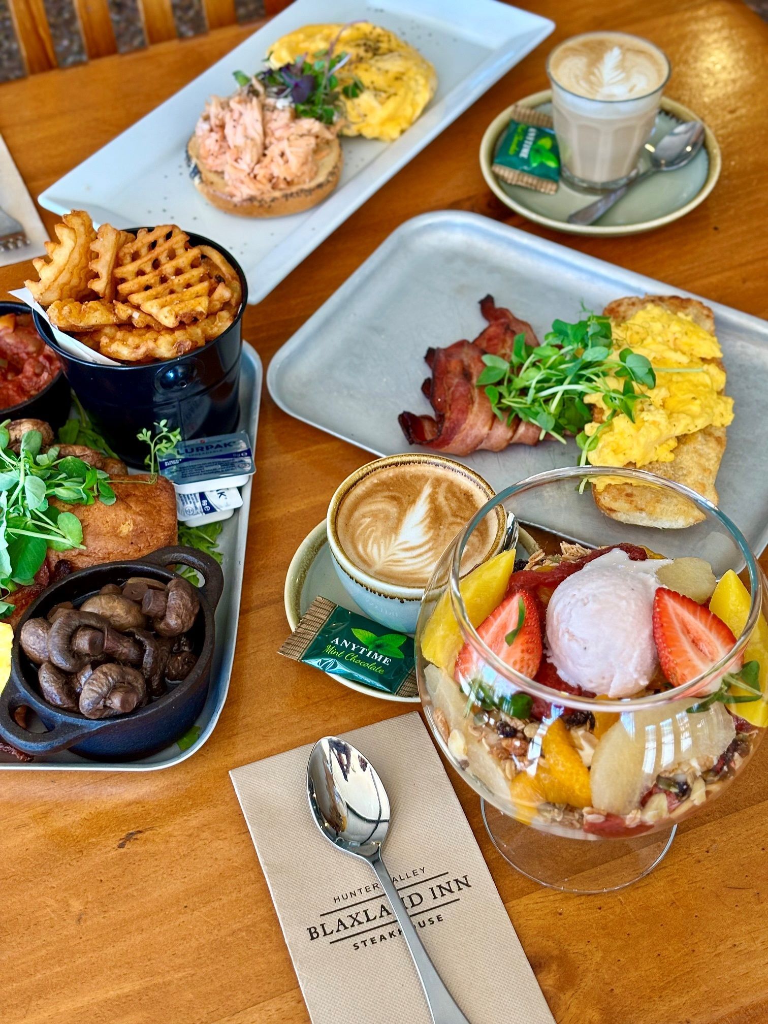 Blaxland Inn Steakhouse Breakfast Hunter Valley