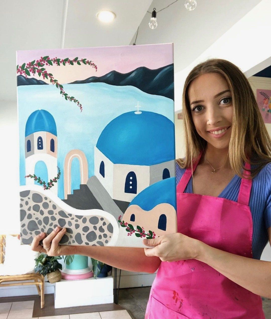 Wasted Paint Paint & Sip Studio, Townsville.