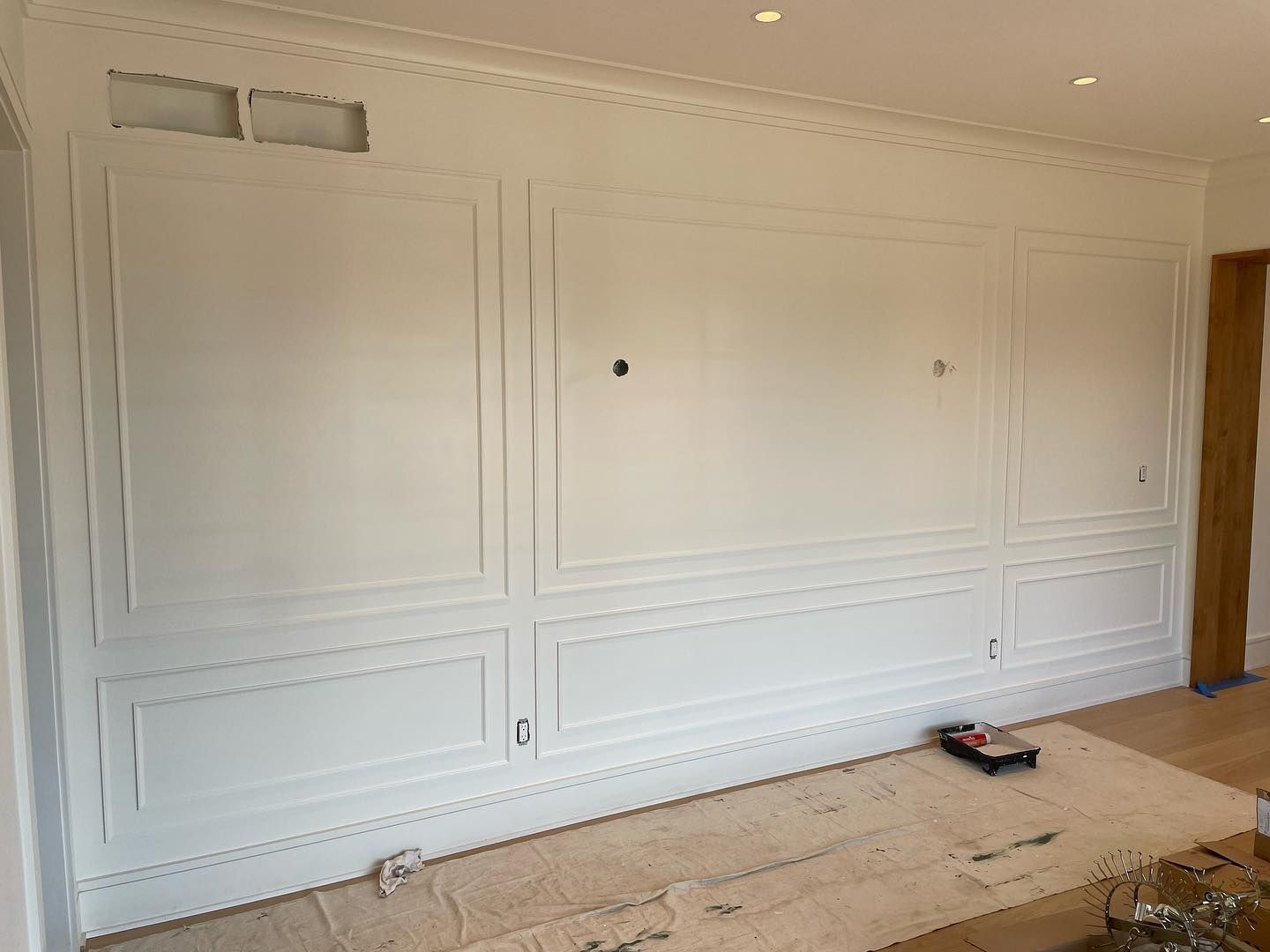 The sleek thin trim pattern in this really fun design turned out — Cockeysville, MD — American Carpentry