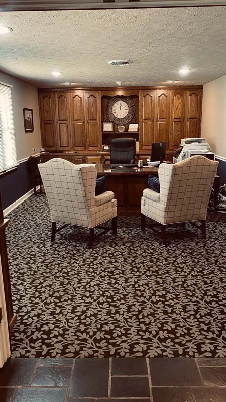 Office at Hartford Funeral Home in Hartford, KY