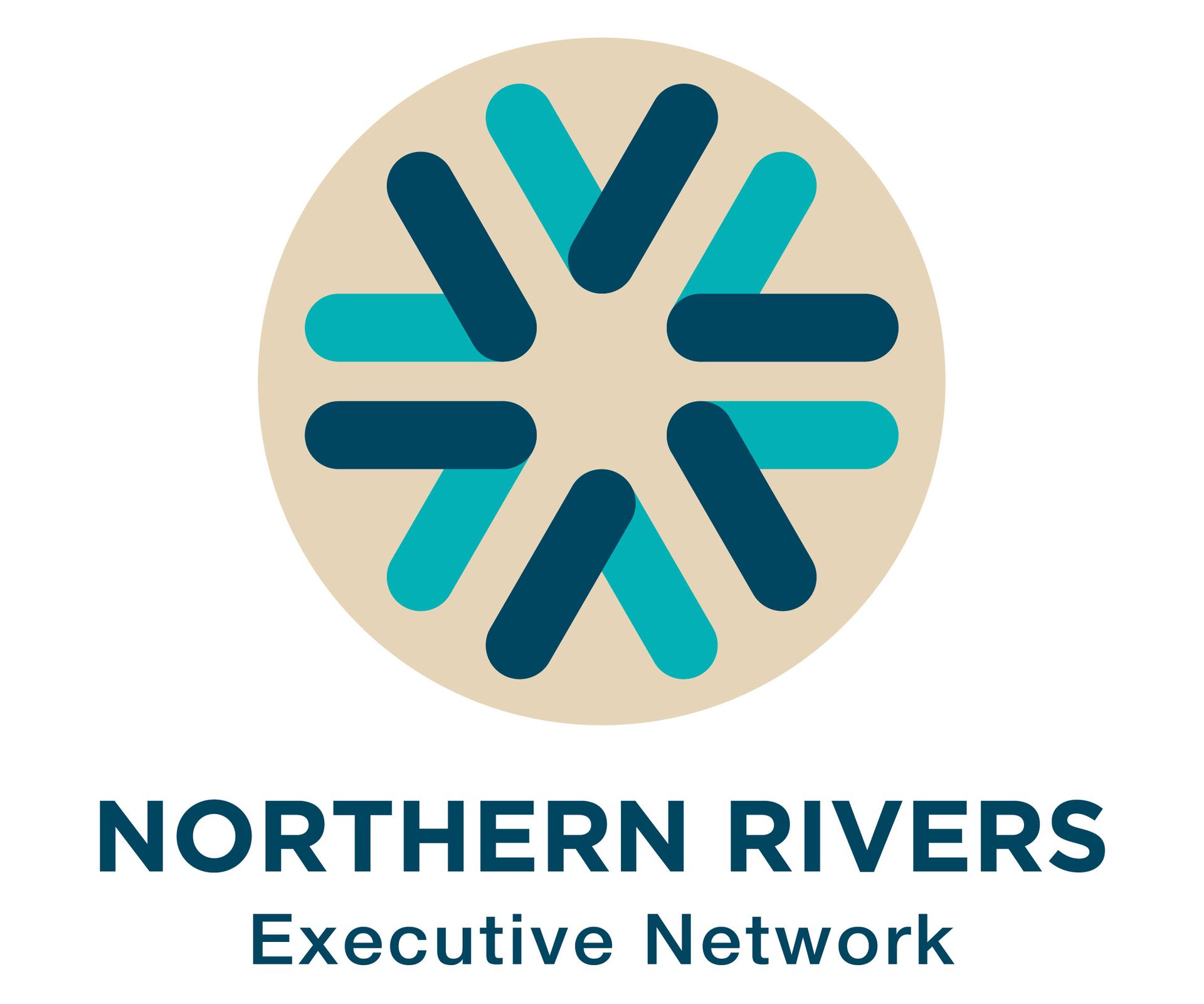 The logo for the northern rivers executive network