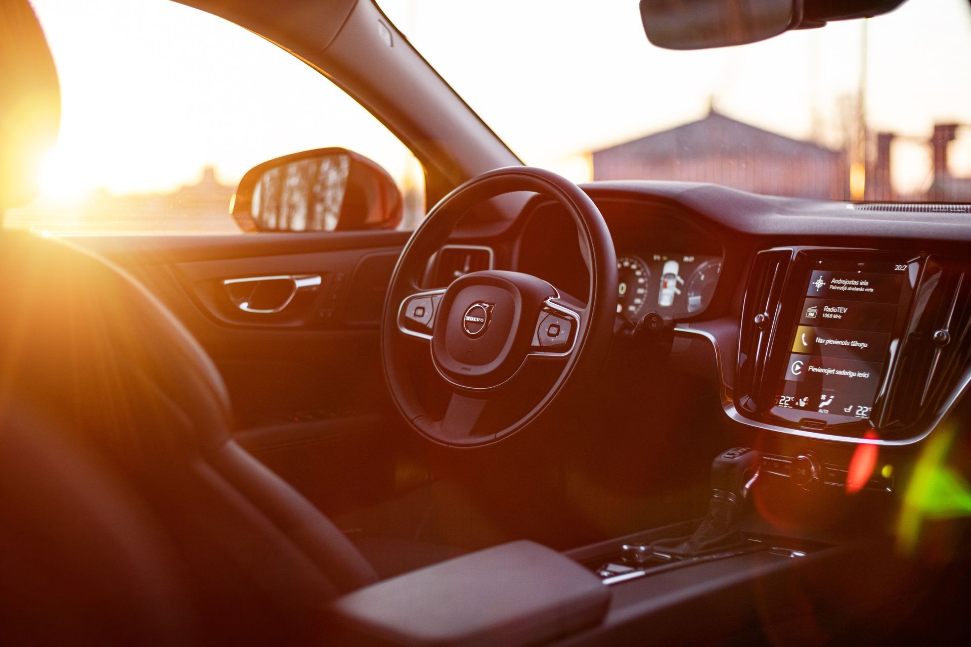 volvo car interior