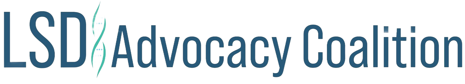 LSD Advocacy Coalition logo in dark teal text. The 