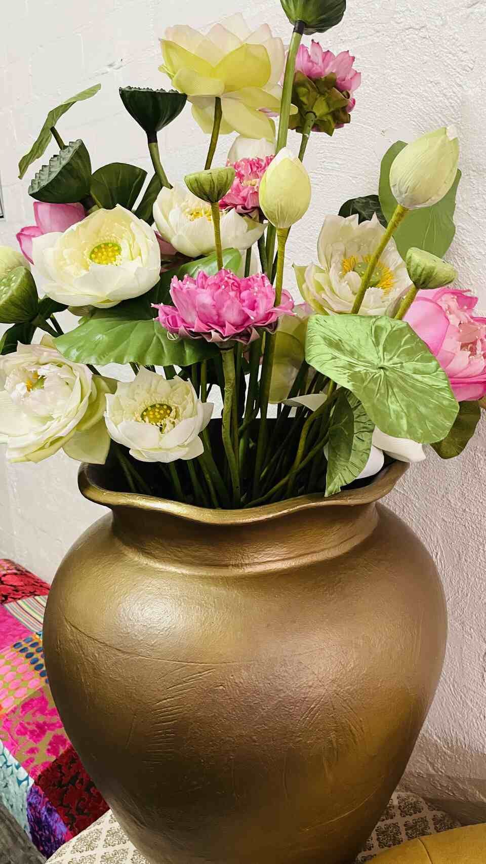 Thai Golden Hands flower arrangement