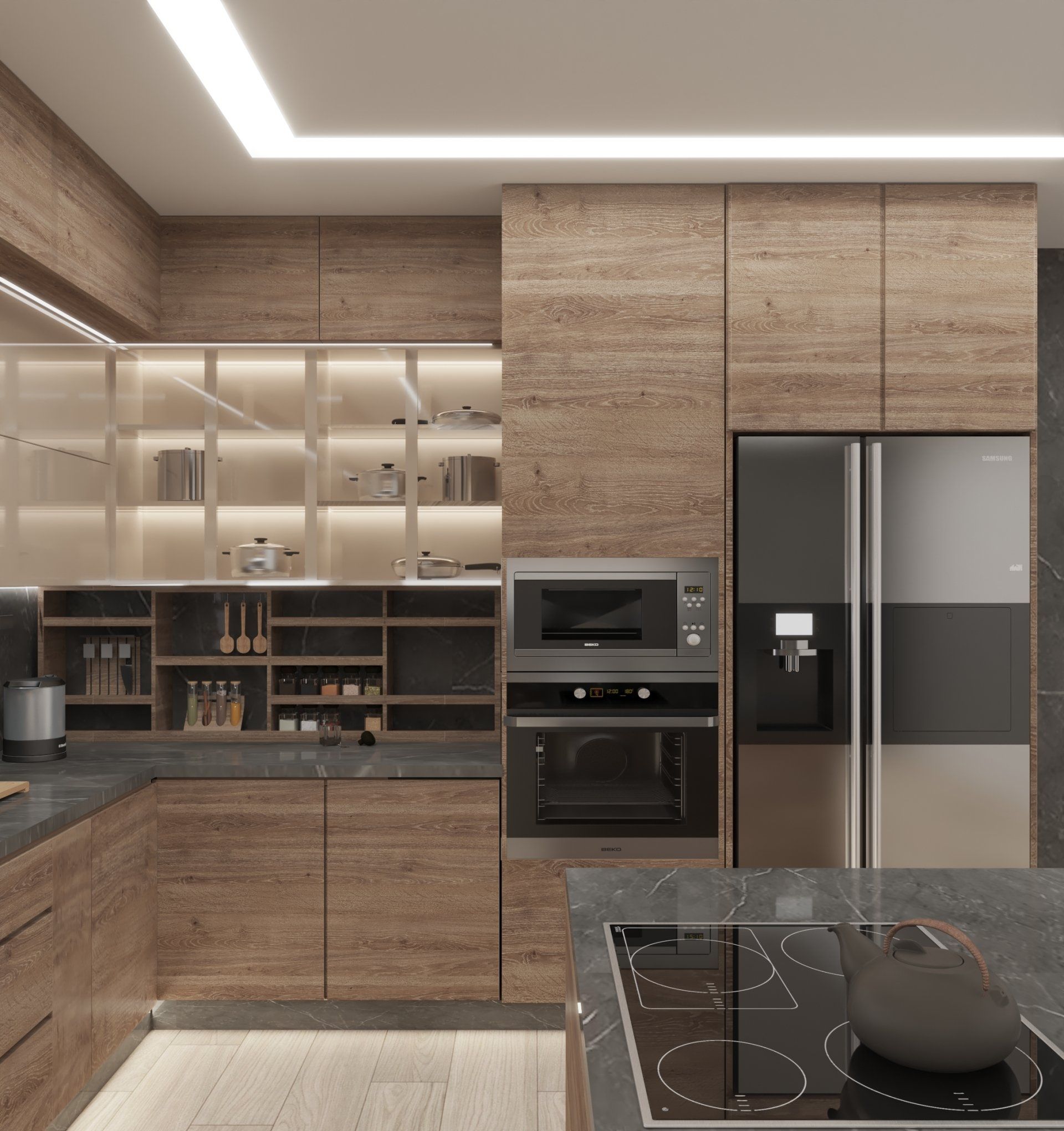 مطبخ تصميم داخلي