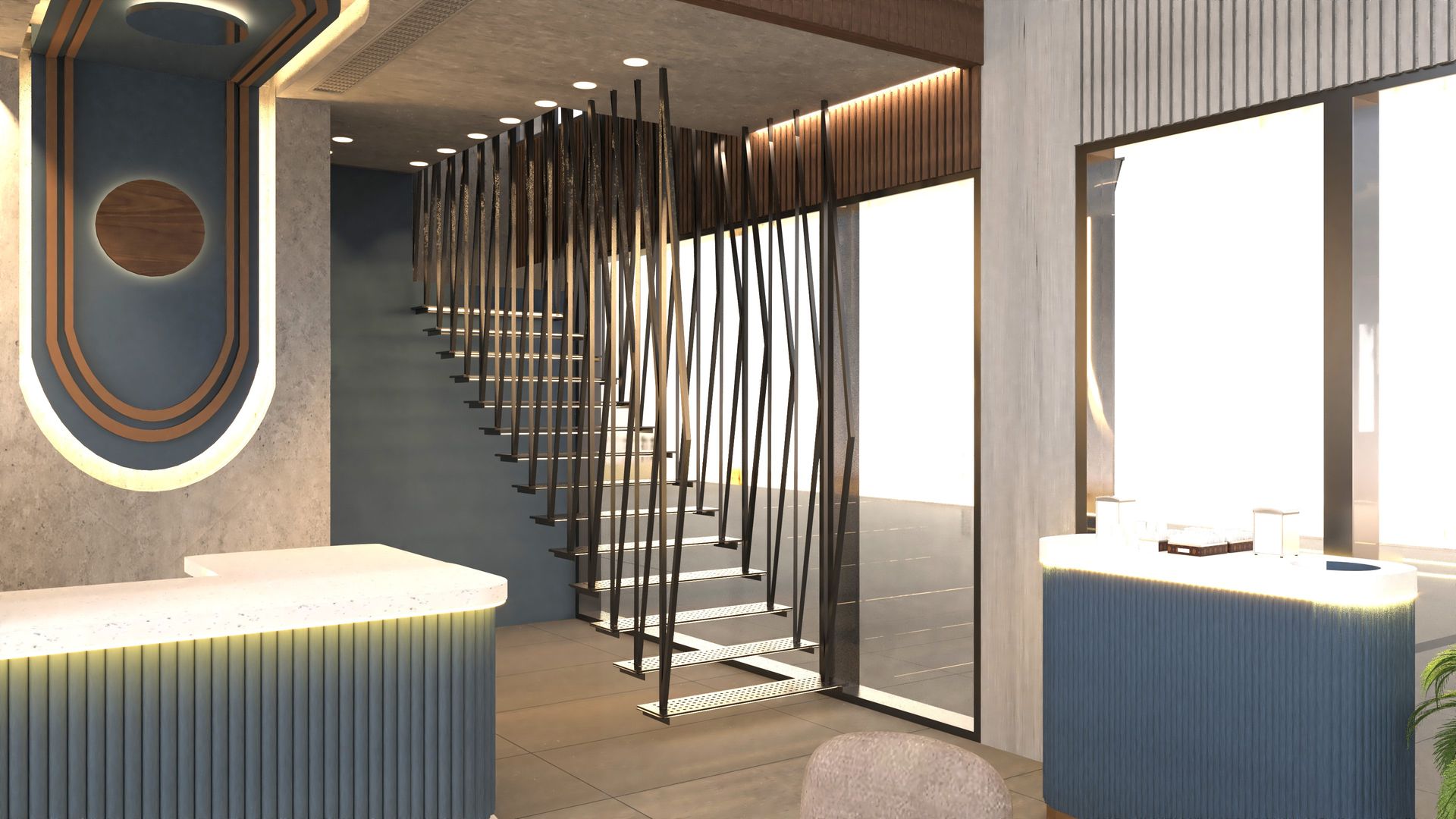 مطعم مقهى تصميم داخلي