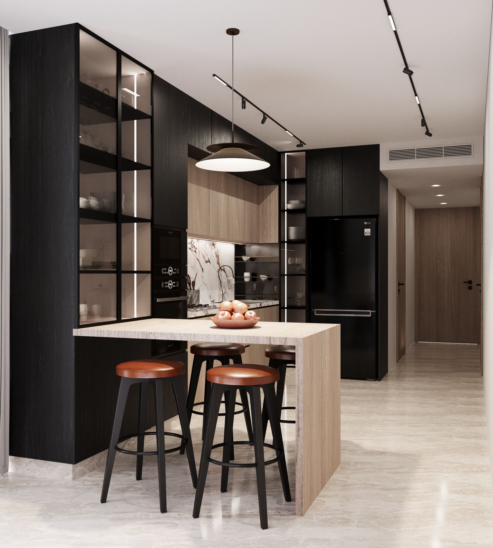 مطبخ تصميم داخلي