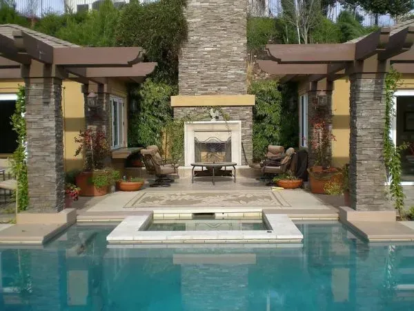 Inviting Pool with a beautiful outdoor fireplace | Sell my House Fast in Rocklin, CA with city’s top realtor, Sonia Immers