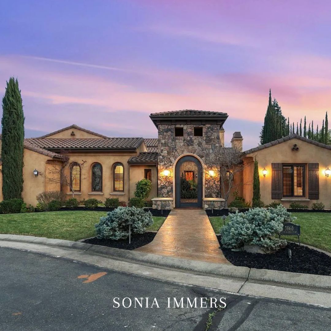 Rocklin CA luxury homes sold by Sonia Immers Real Estate, top listing agent serving Whitney Ranch and Clover Valley