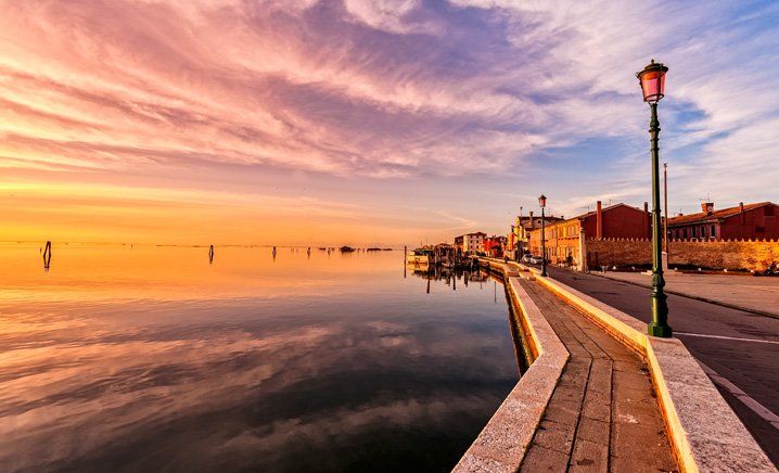 Passeggiata sull'acqua