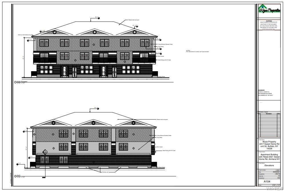 A black and white drawing of a building with a lot of windows