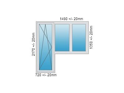 Окна типовых домов- Проект Хрущёва
