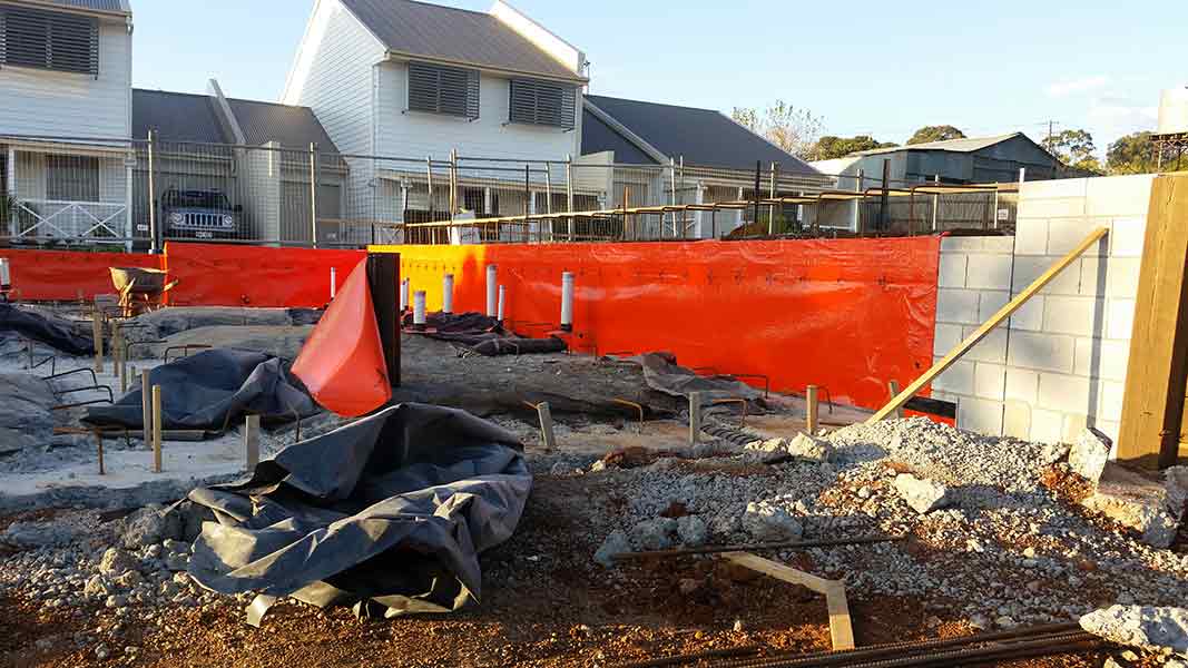 construction site with houses in background2 —  Termite Protection in Wilsonton,QLD