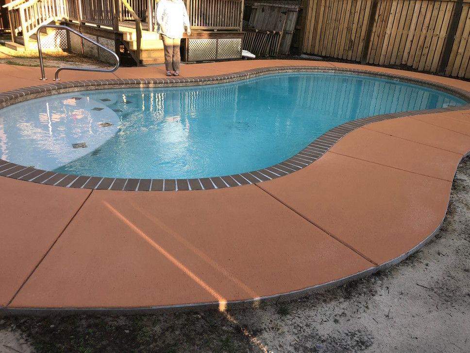 Newly Constructed Swimming Pool — Long Beach, MS — Greenscape Brothers