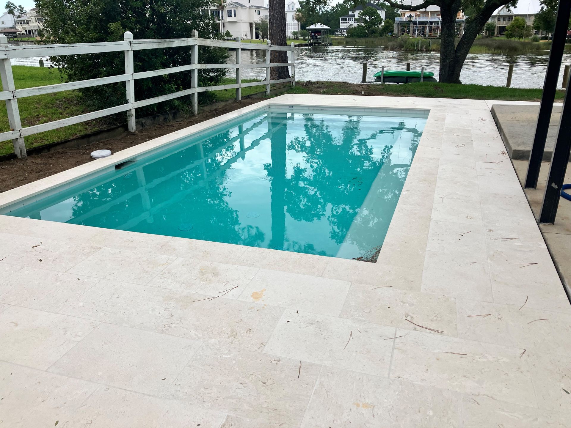 Rectangular Swimming Pool near Lake Long Beach, MS — Greenscape Brothers