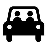 Uber or Lyft rides on approved repairs