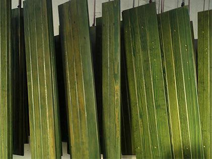 verniciatura di infissi in legno