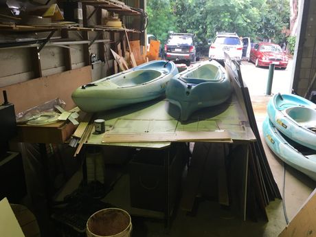 Plastic Kayak Repairs — Paragon Plastics In Sunshine Coast, QLD