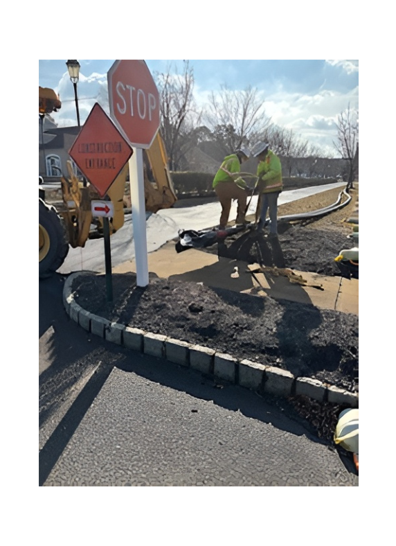 DVUC installs an electrical service to a   new townhome development on New Jersey. 