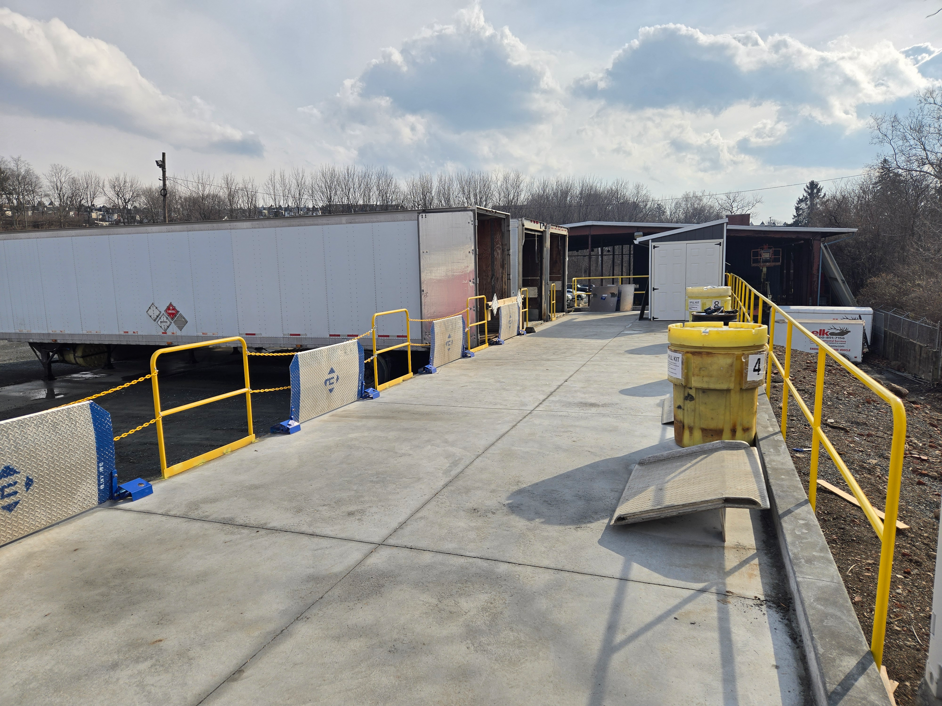 New waste storage facility at Elk.